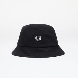 Снимка на FRED PERRY Pique Bucket Hat Black/ Snow White L
