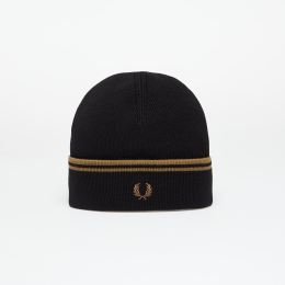 Снимка на FRED PERRY Twin Tipped Merino Wool Beanie Black/ Shadedston Universal