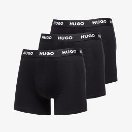 Снимка на Hugo Boss Logo-Waistband Boxer Briefs 3-Pack Black L