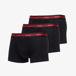 Снимка на Hugo Boss Logo-Waistband Stretch Trunks 3-Pack Black S