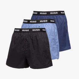 Снимка на Hugo Boss Pure Cotton Woven Boxer 3-Pack Multicolor S