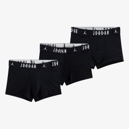 Снимка на Jordan Mens Flight Cotton 3-Pack Trunk Black S