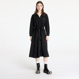 Снимка на LACOSTE Relaxed Fit Piqué Polo Dress Black 38