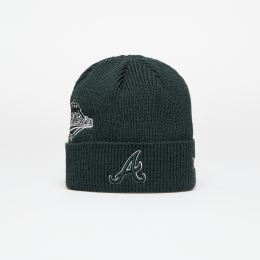 Снимка на New Era Atlanta Braves Knit Medium MLB Ws Patch Beanie Dark Green Universal