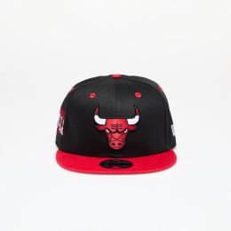 Снимка на New Era Chicago Bulls Team Colour Black 9FIFTY Snapback Cap Black/ Front Door Red M-L