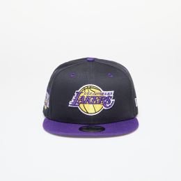 Снимка на New Era Los Angeles Lakers Team Color 9FIFTY Snapback Cap Black/ True Purple M-L