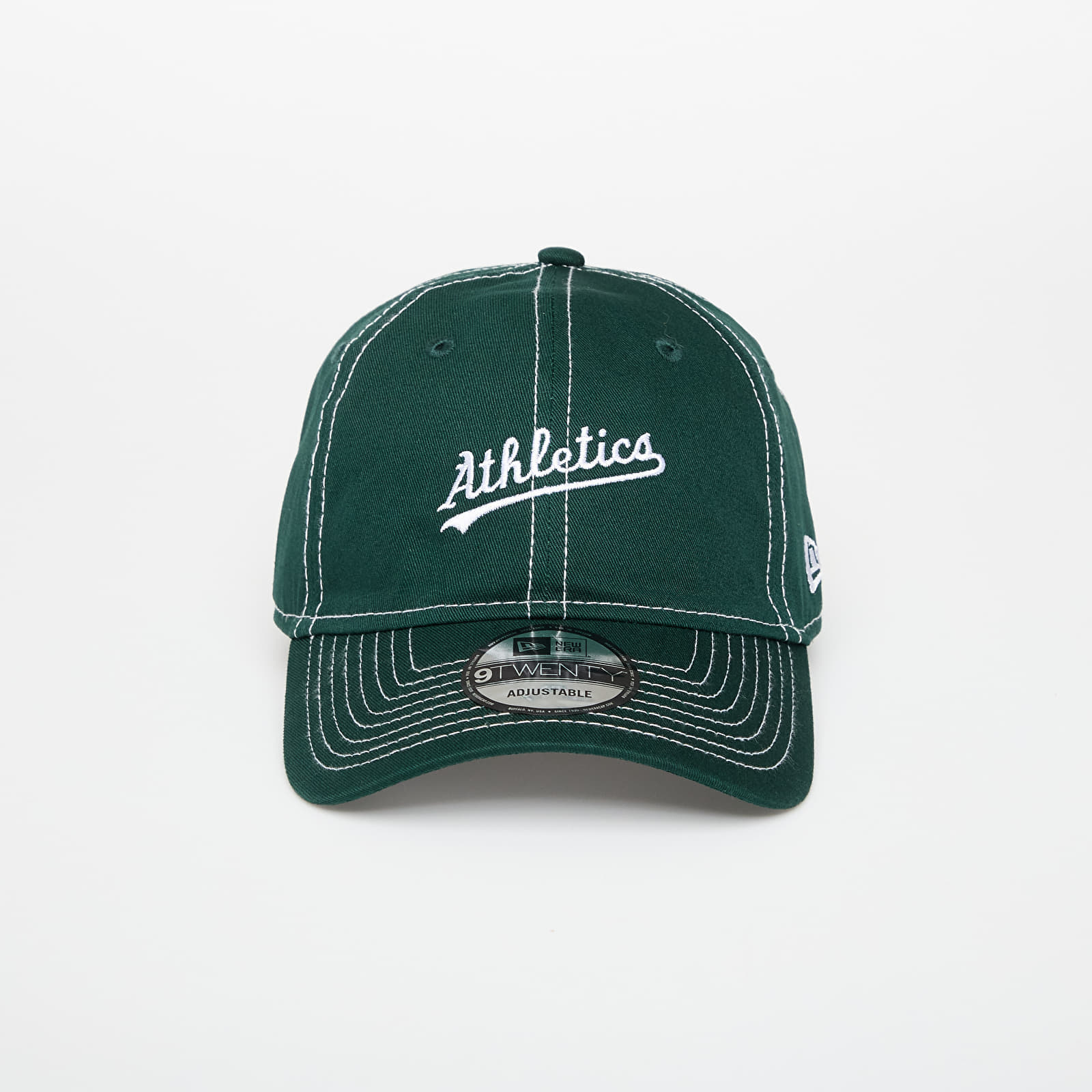 Снимка на New Era Oakland Athletics 9TWENTY Contrast Stitch Dark Green/ White Universal