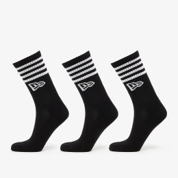 Снимка на New Era Stripe Crew 3-Pack Black 35-38