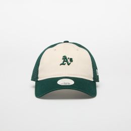 Снимка на New Era Trucker MLB 9TWENTY Oakland Athletics Light Cream/ Dark Green Universal