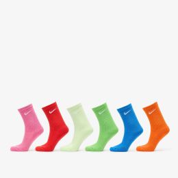 Снимка на Nike Dri-FIT Everyday Plus Cushioned Training Crew Socks 6-Pack Multi-Color M