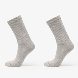 Снимка на Nike Everyday Cushioned Crew Socks 2-Pack Dark Grey Heather/ White XL