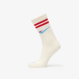 Снимка на Nike Everyday Plus Force Cushioned Crew Socks Sail/ University Red/ University Blue L
