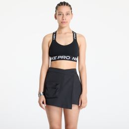 Снимка на Nike Pro Women's Light-Support Padded Sports Bra Black/ Black/ White S