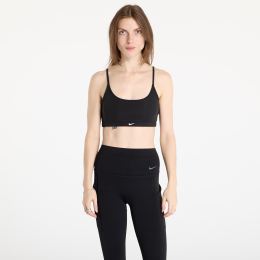 Снимка на Nike Sportswear Classic Women's Light-Support Lightly Lined Ribbed Scoop-Neck Bra Black/ Black/ Black/ Sail XL