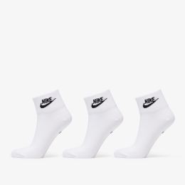 Снимка на Nike Sportswear Everyday Essential Ankle Socks 3-Pack White/ Black XL
