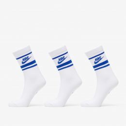 Снимка на Nike Sportwear Everyday Essential Crew Socks 3-Pack White/ Game Royal