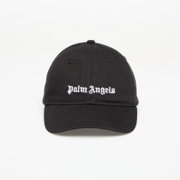 Снимка на Palm Angels Kids Logo Baseball Cap Black/ Off White II