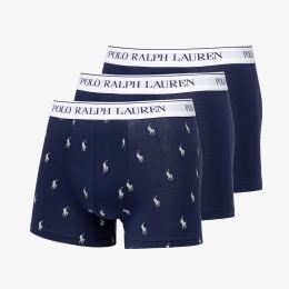 Снимка на Ralph Lauren Stretch Cotton Classic Trunk 3-Pack Navy/ White S
