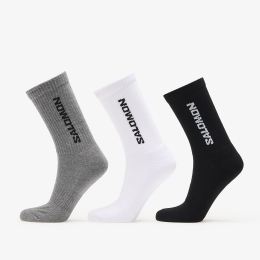 Снимка на Salomon Everyday Crew Socks 3-Pack Black/ White L