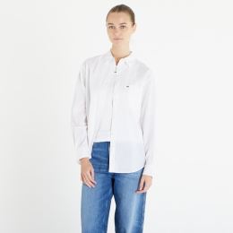 Снимка на Tommy Jeans Solid Linen Blend Shirt White