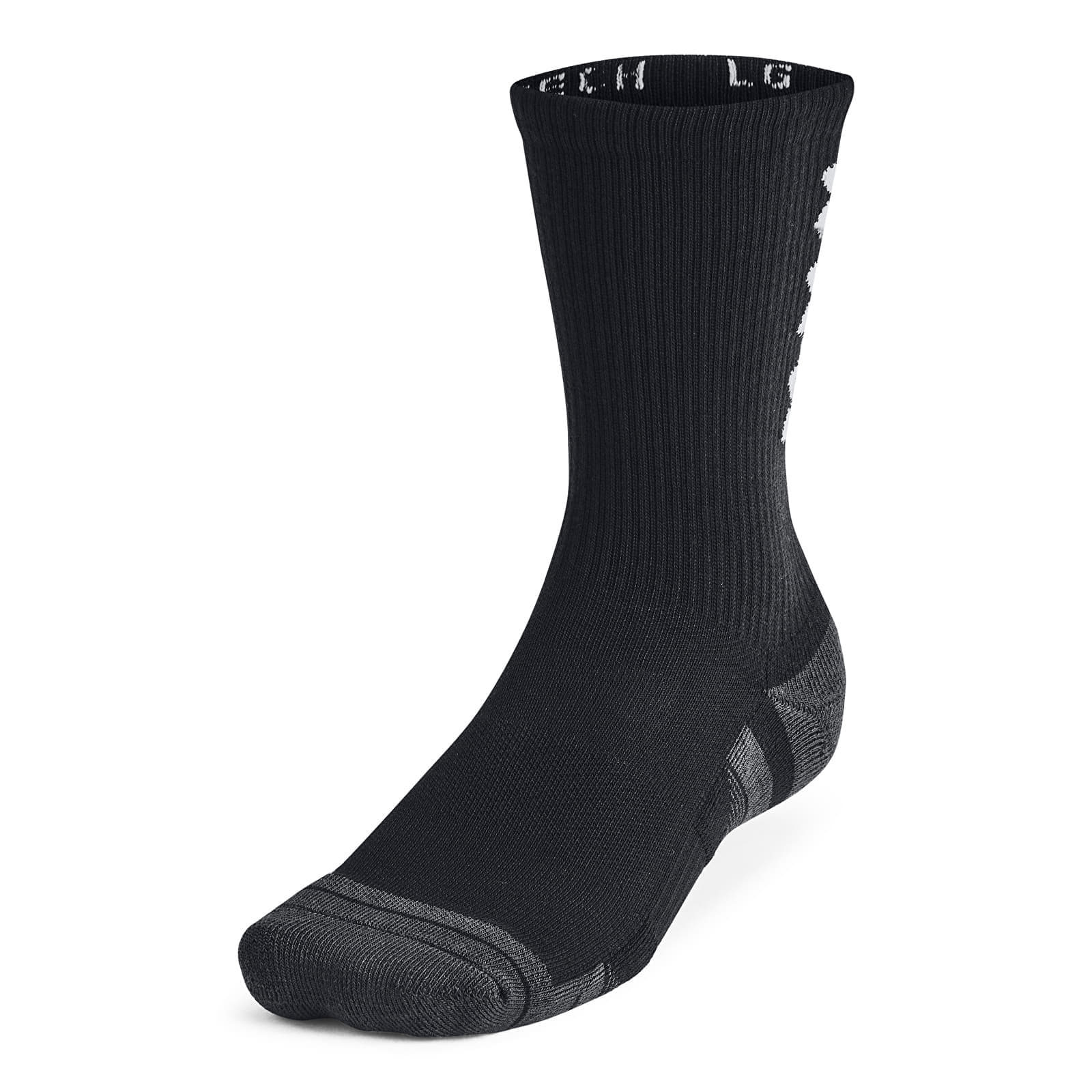 Снимка на Under Armour Perf Tech Nov 3-Pack Crew Black/ Black/ White M