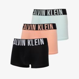 Снимка на Боксерки Calvin Klein Intense Power Cotton Stretch Trunk 3-Pack Papaya Punch/ Black/ Moonlight Jade M