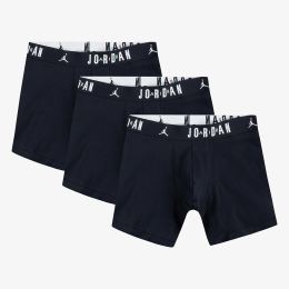 Снимка на Боксерки Jordan Flight Cotton Core 3-Pack Boxer Brief Black M