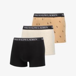 Снимка на Боксерки Ralph Lauren Classic Stretch Cotton Trunk-3 Pack Multicolor XL