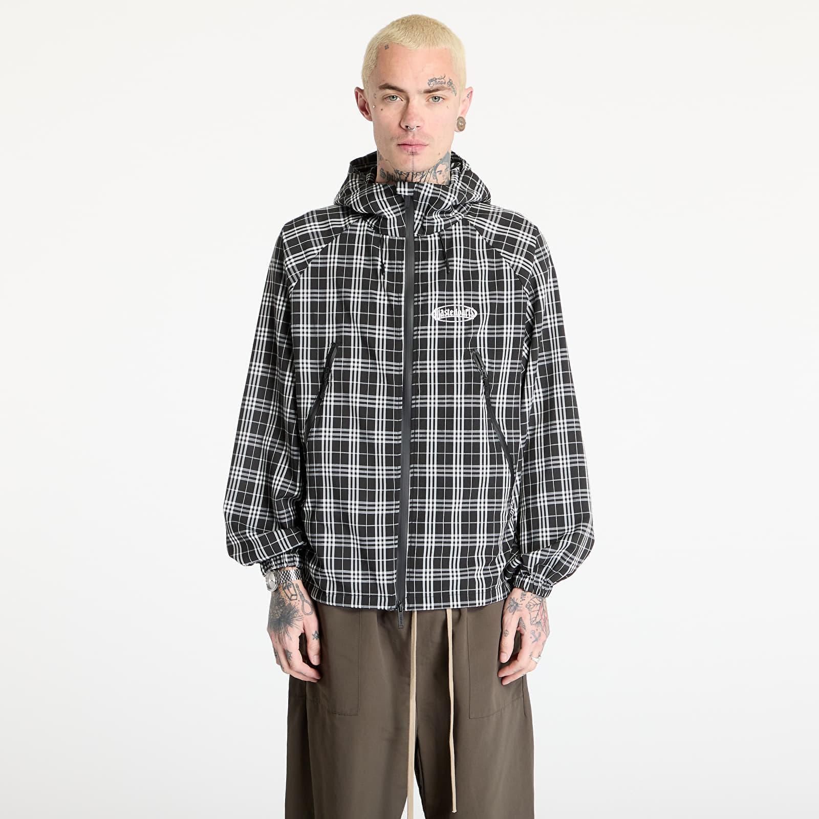 Снимка на Ветровка Wasted Paris M Yard Tartan Windbreaker Black/ White XL