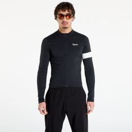 Снимка на Джърси Rapha Men's Core Thermal Long Sleeve Jersey Black/ White M