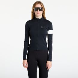 Снимка на Джърси Rapha Women's Core Thermal Long Sleeve Jersey Black/ White XS