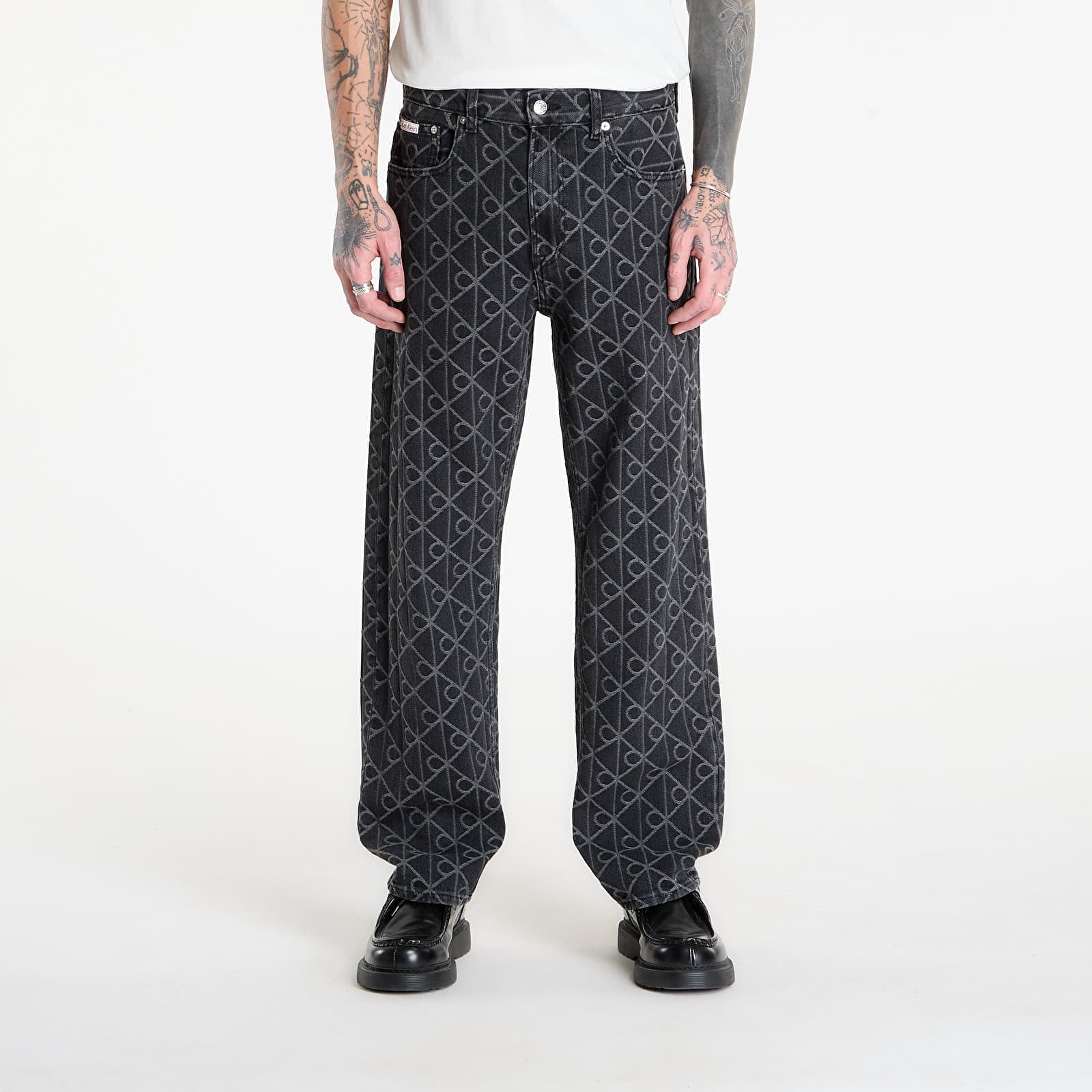 Снимка на Дънки Calvin Klein Jeans 90S Straight Jeans Black W34/L32