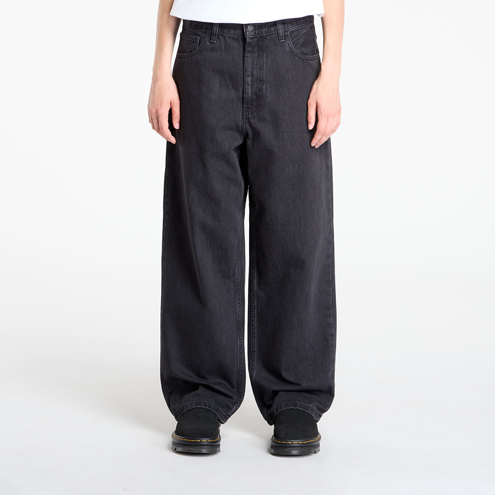 Снимка на Дънки Carhartt WIP W' Brandon Pant Black Stone Washed XS