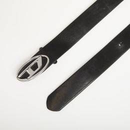 Снимка на Колан Diesel Oval D Logo B-1Dr-Layer Belt Black 105