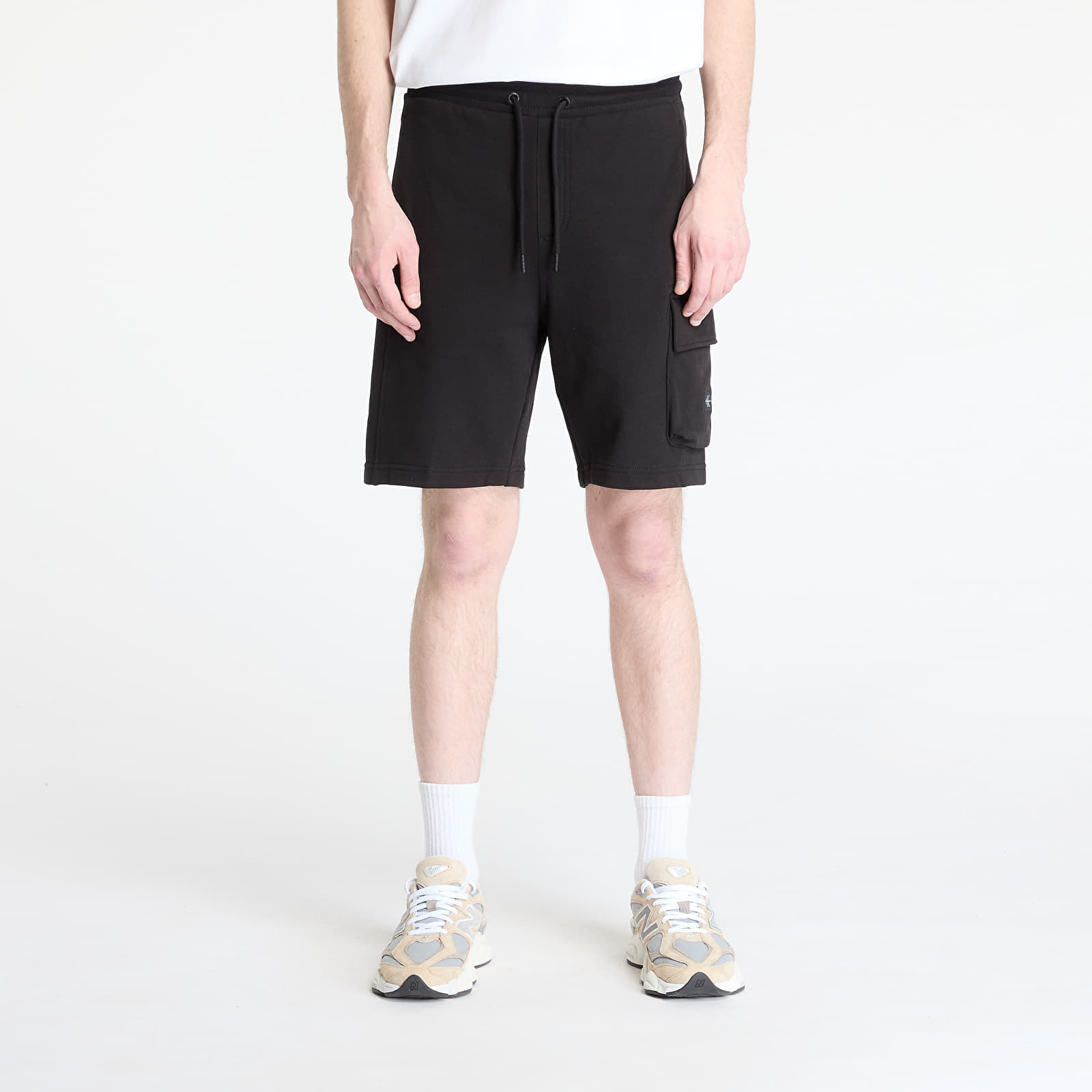 Снимка на Къси панталони Calvin Klein Jeans Woven Label Short Black XL