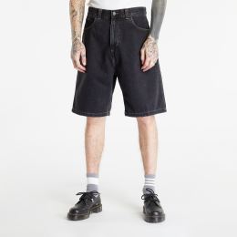 Снимка на Къси панталони Carhartt WIP Brandon Short Black Stone Washed L