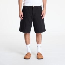Снимка на Къси панталони Carhartt WIP Double Knee Short Black Stone Washed 32