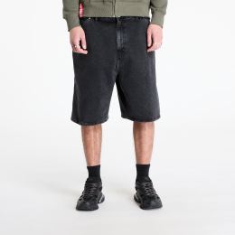 Снимка на Къси панталони Carhartt WIP Rivet Short Black Stone Washed S