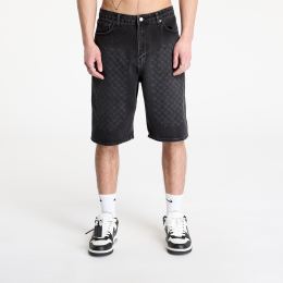 Снимка на Къси панталони Daily Paper Laser Monogram Denim Shorts Black S