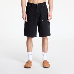 Снимка на Къси панталони DIME Carpenter Denim Shorts Jet Black 36