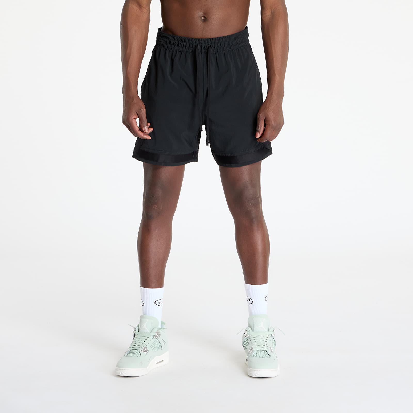 Снимка на Къси панталони Jordan Sport Men's Dri-FIT Woven Diamond Shorts Black/ Black/ Black L