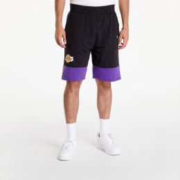 Снимка на Къси панталони New Era NBA Colour Block Shorts Los Angeles Lakers Black/ True Purple S