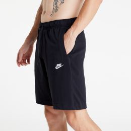Снимка на Къси панталони Nike Sportswear Club Jersey Shorts Black/ White XL