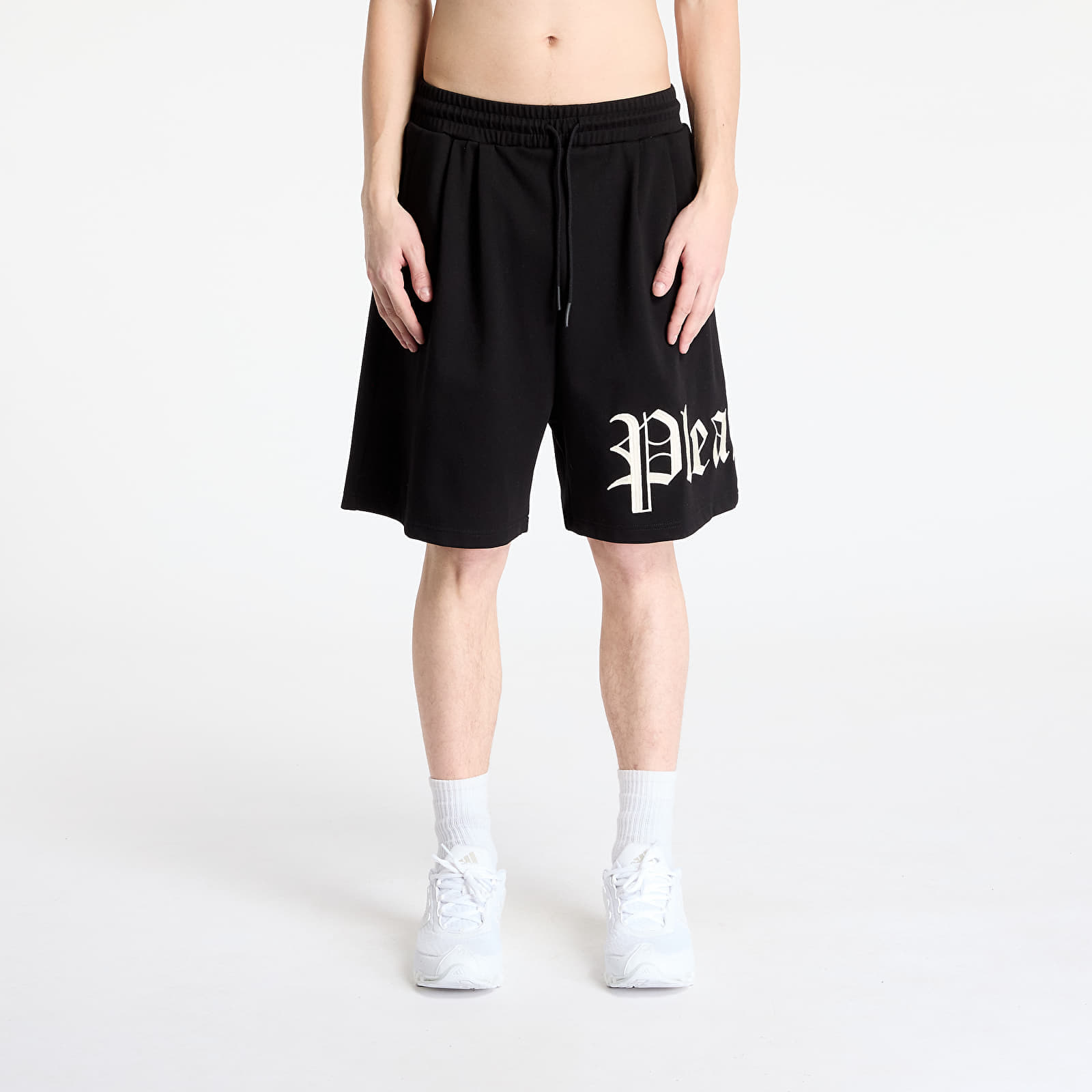 Снимка на Къси панталони PLEASURES Oe Wide Shorts Black L