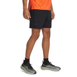 Снимка на Къси панталони Under Armour LAUNCH PRO 2n1 7'' SHORTS Black/ Fire/ Reflective XL