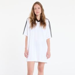 Снимка на Облекло adidas Adicolor Football Jacquard Oversize Dress White/ Black XS