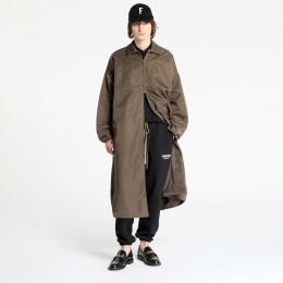 Снимка на Палто Fear Of God ESSENTIALS Textured Nylon Trench Coat Brown S
