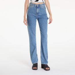 Снимка на Панталони Calvin Klein Jeans High Rise Straight Denim Light W31/L32