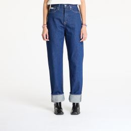 Снимка на Панталони Calvin Klein Jeans High Rise Straight Jeans Denim W26/L32