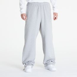 Снимка на Панталони Nike Solo Swoosh Men's Open-Hem Brushed-Back Fleece Pants Dk Grey Heather/ White XL